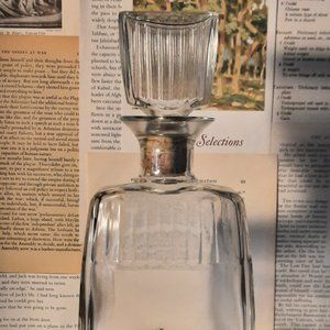 Vintage Glass Decanter House Decor